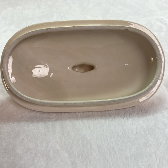 Biscotti Ceramic Cookie Jar Handmade for Nonni’s Floral Painted Ceramic w/Lid - Picture 7 of 15